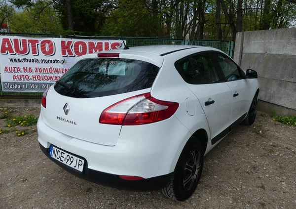 Renault Megane cena 22900 przebieg: 70835, rok produkcji 2013 z Leszno małe 191